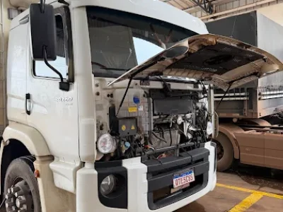 limpeza de radiadores e manutenção em caminhão em sinop-mt